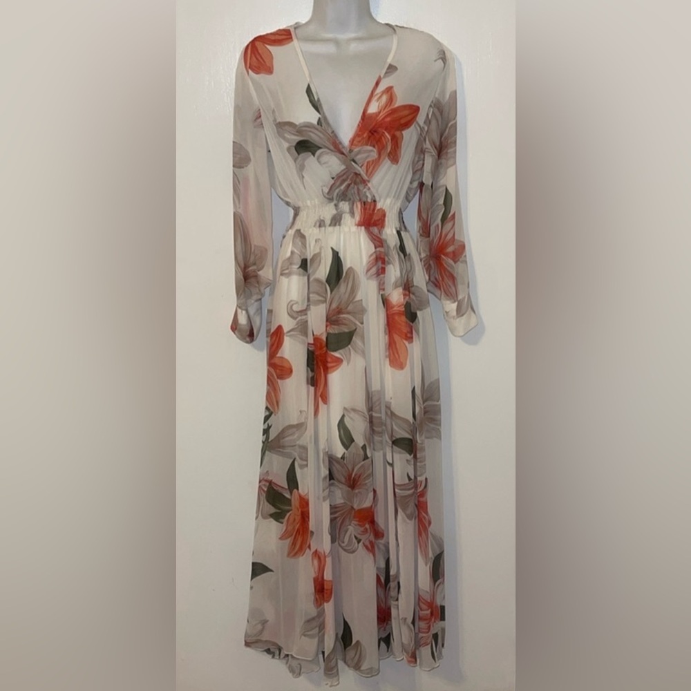 NWOT Kate and Lily Summer dress white flowers